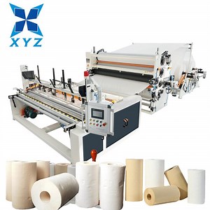 [Hot Item] Advanced Fully Automatic Tissue Paper Roll Manufacturing Machine Toilet Paper Making Machine