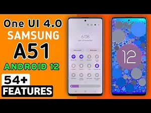Samsung Galaxy A51 Official One Ui 4.1 Android 12 Update Features | 51+ Hidden Features #A51