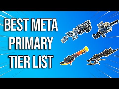 WARFRAME | Best Primary Weapon Tier List