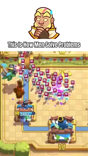 When Life Gives Problems…|#clashroyale