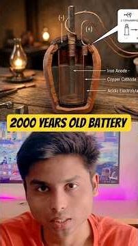 2000 Years Old Battery found in Baghdad #facts #viral #trending