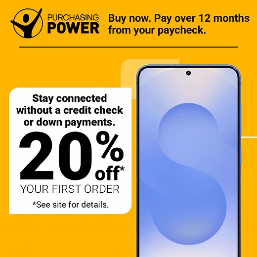 52K views · 37 reactions | A special program for federal civilian employees, retirees, and retired military.* Sign up for free and unlock up to $1000+ of Spending Power. When you shop with us, you can buy what you need, when you need it – all without credit checks, down payments and hidden fees. Buy now, pay over time, and get one step closer to your resolutions becoming reality. | Purchasing Power | Facebook