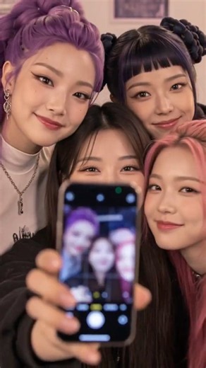 She Visited HUNTR/X Backstage… Then They Put Her to Work 😂💜 #Shorts