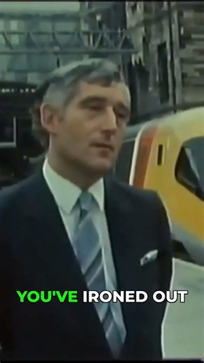 Advanced Passenger Train APT at Glasgow Central 1984 3 #APT, #AdvancedPassengerTrain,