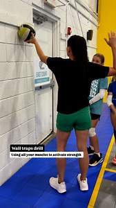 Wall traps are one of my favorite drills to build strength for your overhand serve—no toss required. Just trap the ball between your hand and the wall, and focus on activating the right muscles. Let’s clean up the common mistakes 👇 ❌ Using just your arm to push the ball ❌ Standing too upright and losing core engagement ✅ Engage your core, shoulder, and back with intention ✅ Keep your hand flat and strong against the ball ✅ Press through the ball This drill builds the foundation for a powerful, 