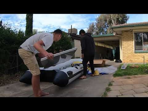 Big Duck 3.3m Inflatable Dinghy (Unboxing, Testing)