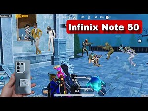 Infinix Note 50 Pro PUBG Test 🔥 144Hz FPS Test Gyro Review Infinix Gaming Performance?
