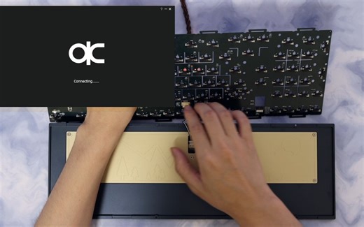 Qwertykeys QK100 客制化机械键盘安装使用教程