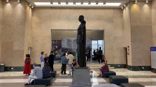 Visitors return to Brazil library as police arrest suspect in theft of Matisse artworks