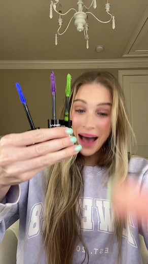 Colorful Mascara Review | Purple Mascara Try-On
