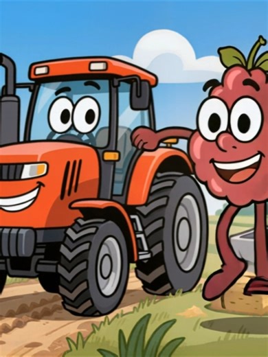Red Tractor Alphabet Song Part 2 | ABC Farm Song for Kids F–J Red Tractor Alphabet Song Part 2 for kids. The red tractor is back on the farm road and meets new fruits, objects and farm friends from F to J. #RedTractor #ABCSong #AlphabetSong #KidsSongs #ToddlerLearning