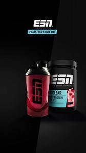 🌊 Klare Wahl für dein Training: Isoclear Protein Drink! Leicht, erfrischend und voller Power. Perfekt für Regeneration und Muskelaufbau. Hol dir jetzt den frischen Boost und werde jeden Tag 1% besser! 🚀 | ESN