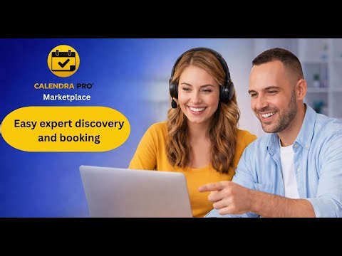 🚀 Calendra Pro® Marketplace🔍 Find • Book • Connect with Top Online Experts: Overview !