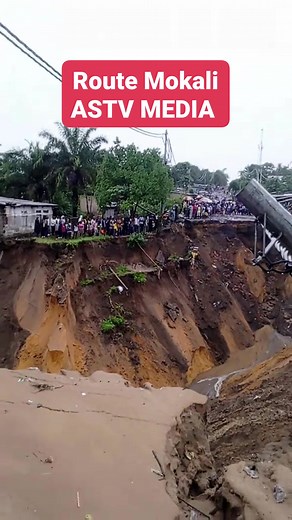 Route Mokali diviser en 2 | ASTV Media