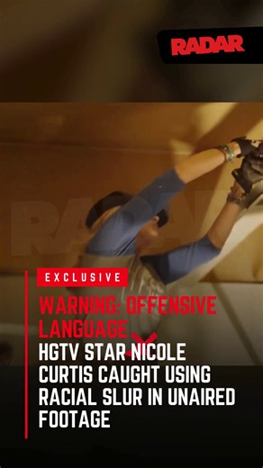The video HGTV viewers never saw. RadarOnline has obtained footage of Nicole Curtis using the “N word” on set — followed by an immediate scramble to get the moment erased. https://radaronline.com/p/nicole-curtis-n-word-video-hgtv-rehab-addict/ | Radar Online
