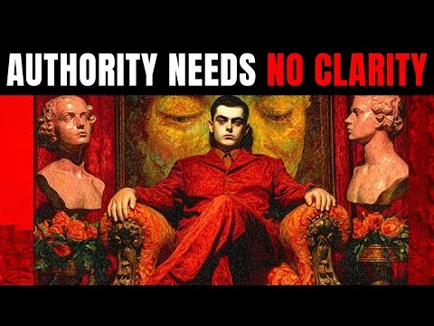 The Point Where Authority No Longer Needs Clarity — Machiavelli