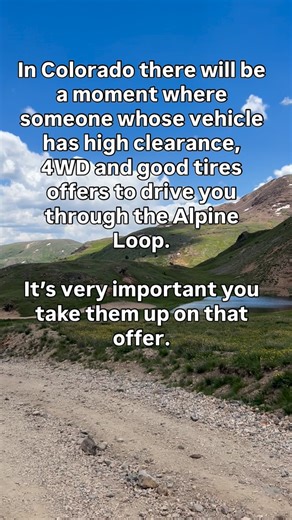 The Alpine Loop is truly a backcountry experience. 🌄 A rugged 4x4 road (only a handful of miles are paved), the Alpine Loop Backcountry Byway is open seasonally to motorists. You can explore miles of #YourPublicLands as it winds through the spectacular scenery of the San Juan Mountains, traversing passes up to 12,800 feet while showcasing old mines, ghost towns, natural wonders, unparalleled views, beautiful wildflowers, and abundant wildlife. Please always #KnowBeforeYouGo and #RecreateRespons