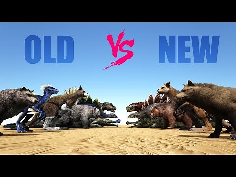 Old Dinos vs New Dinos