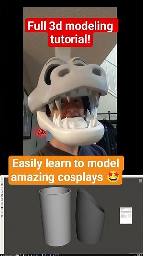 Cosplay 3d modeling tutorial in Meshmixer! Follow along and make awesome armor and props!