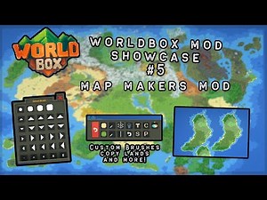 Worldbox Mod Showcase #5 (MAP MAKERS) | Helpful Features to Help You in Map Making!