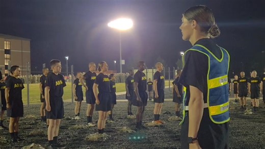 150K views · 3.5K reactions | Fort Leonard Wood drill sergeant, Staff Sgt. Henry Montalvo, meets with fellow drill sergeants from Company B, 795th Military Police Battalion to highlight the importance of physical readiness training for trainees and instructors. #BehindtheHat #BeAllYouCanBe | U.S. Army Fort Leonard Wood | Facebook