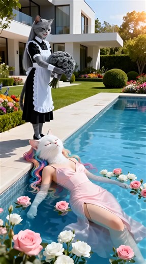 SUPER CAT on Instagram: "Watch until the end 😿🐾 🎬 This animated short is purely fictional and created for entertainment. It's lighthearted, family-friendly, and emotionally gripping. 🔔Follow for more emotional Al cat stories ♥️ Like if this story touched your heart ✉️Drop your favorite moment in the comments Save & Share to spread the feels. 📌🔎Keywords emotiona,l cat, cute, cat, sadcat, catstory, kitten, journey. cat, rescue, family-friendly, animation, Al story. Al animation, Al-generated