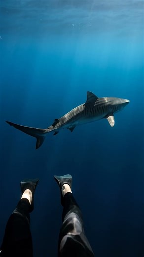 Shark Encounter in the Deep Sea 🦈 | Underwater Adventure