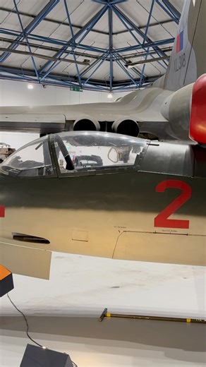 The Royal Air Force Museum London's Heinkel He 162 'Volksjäger' - often referred to as the 'Salamander', although that actually describes her wing design. Like the de Havilland Mosquito, the He 162 was intended to be manufactured largely from wood composites, easing construction. Many He 162s disintegrated in flight, in some cases the result of sabotage; something that became prevalent in the last days of the Reich. #ww2 #ww2history #heinkel #warbirds #luftwaffe | Daniel J Wheatcroft