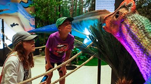 Want to see a dinosaur? New exhibit at Cox Science Center offers kids an up-close view