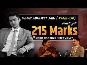 Real UPSC Interview Simulation 2025 | Questions Asked to Rank 170 Abhijeet Jain | Tathastu ICS