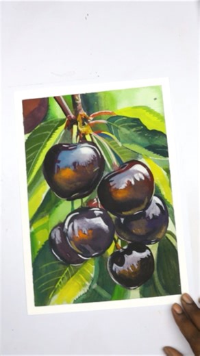 Realistic Fruit Painting With Gouache Colors - Art Tips & Tricks - Ashutosh Art Studio