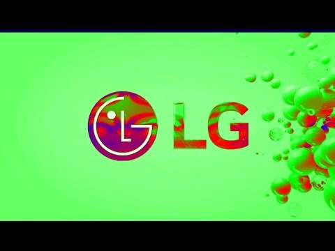 LG Bubble Rainbow Logo Ident Effects