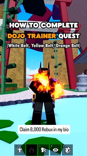 Kenji- on Instagram: "How to Get ALL Belts in Blox Fruits (Dojo Trainer Quest) - Claim 8,000 Robux in my bio. - - - - #roblox #saitamabattlegrounds #robloxedits #robloxgamer #robloxgiftcards #robloxgiftcardgiveaway #robloxgiftcardcodesfree #saitamabattleground #saitamabattlegroundsroblox #robuxgiveaway #robux"