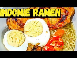 INDOMIE RAMEN QUICK RECIPE | HOW TO COOK SIMPLE RAMEN