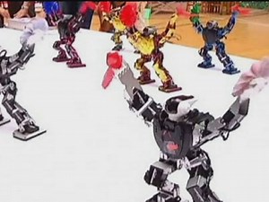Hip swinging robots go head-to-head in international dance competition