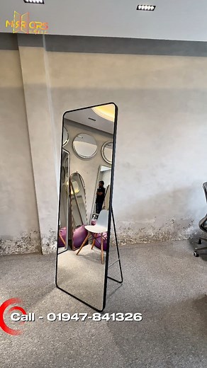 176K views · 1.4K reactions | Standing mirror non led Imported aluminum frame #standingmirror #mirrorsworld | Mirrors WORLD | Facebook