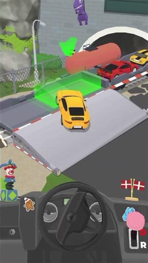 Mobil Lamborghini naik kereta api, #gaming #truk #games #pemadamhits