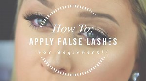 214K views · 1K reactions | How To Apply False Eyelashes For Beginners!! By:@Kait Nichole | De'lanci | Facebook