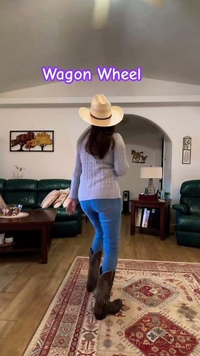 Wagon Wheel Line Dance #linedance #countrymusic