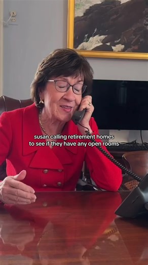 Susan Collins Plans to Move to Retirement Home in 2026