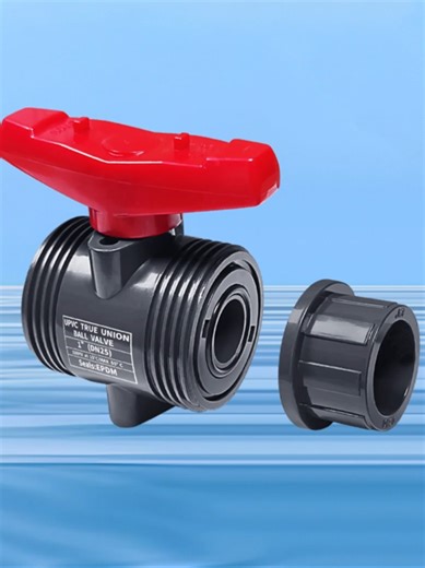 PVC Union Ball Valve: Full Flow Explained