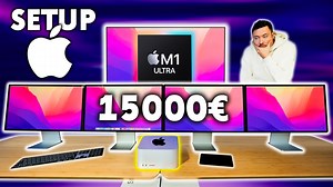 37K views · 1K reactions | Le Setup #Apple Ultime à 15 000€ !  Vous pensez quoi de ce nouveau #macstudio avec la puce #M1Ultra et du #Studiodisplay ? 樂 | Jojol67 | Facebook
