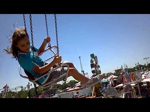 Swing ride at the State fair in Sacramento