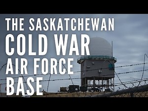 The Old Cold War Air Force Base in Alsask Saskatchewan