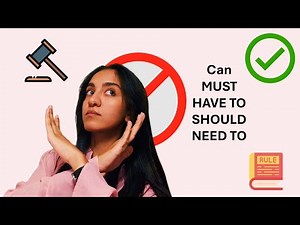 Modal Verbs of Obligation | Easy English Grammar