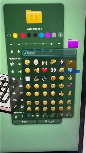 New Mac OS Feature (customize folders) #macbookhacks #macbooklcd