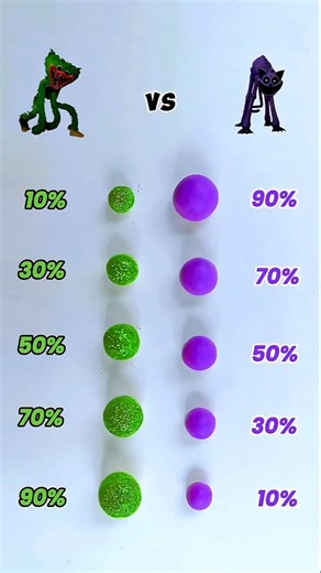 Poppy Playtime (part 23) Green + Purple 💚💜 #colormixing