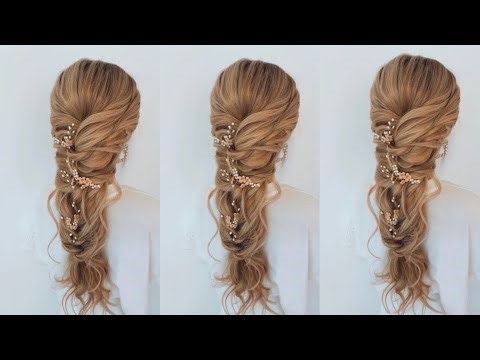 Soft Romantic Bridal Style with Hair Extensions| Bridal| Bridesmaids,Prom|Wedding Hairstyles