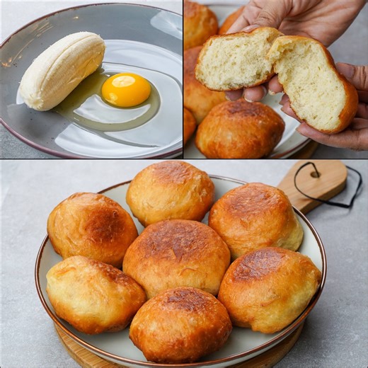 Banana Fried Bun Recipe | Homemade Banana Bun | Delicious Banana Bun Bread | Banana Bread Recipe | N'Oven Recipes