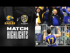 Clutch Kennedy | West Coast v Richmond Highlights | Round 13, 2021 | AFL